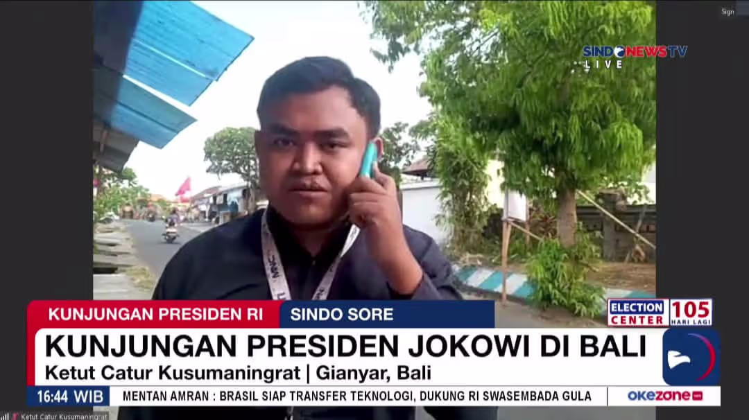 Live Report: Ganjar-Mahfud Billboards Removed Ahead of President’s Visit to Gianyar